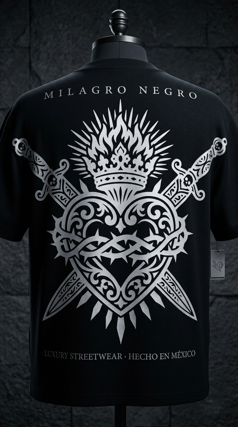 Playera Espalda Gráfico Masivo